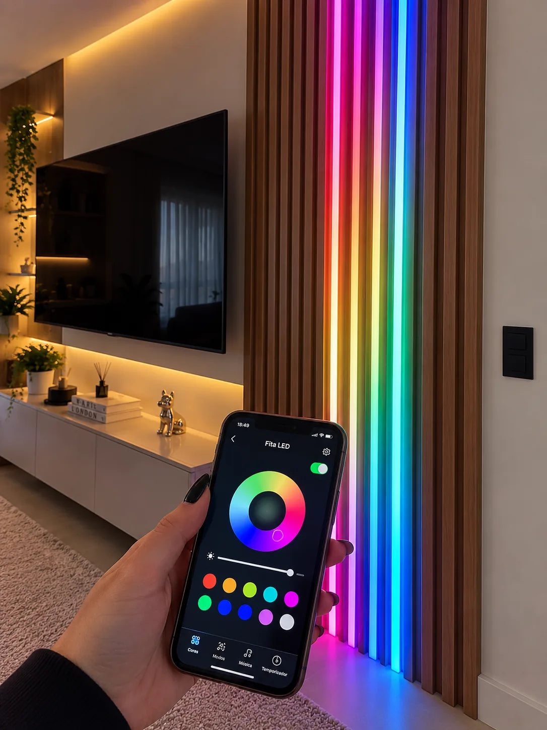 Tira LED RGB + Mando