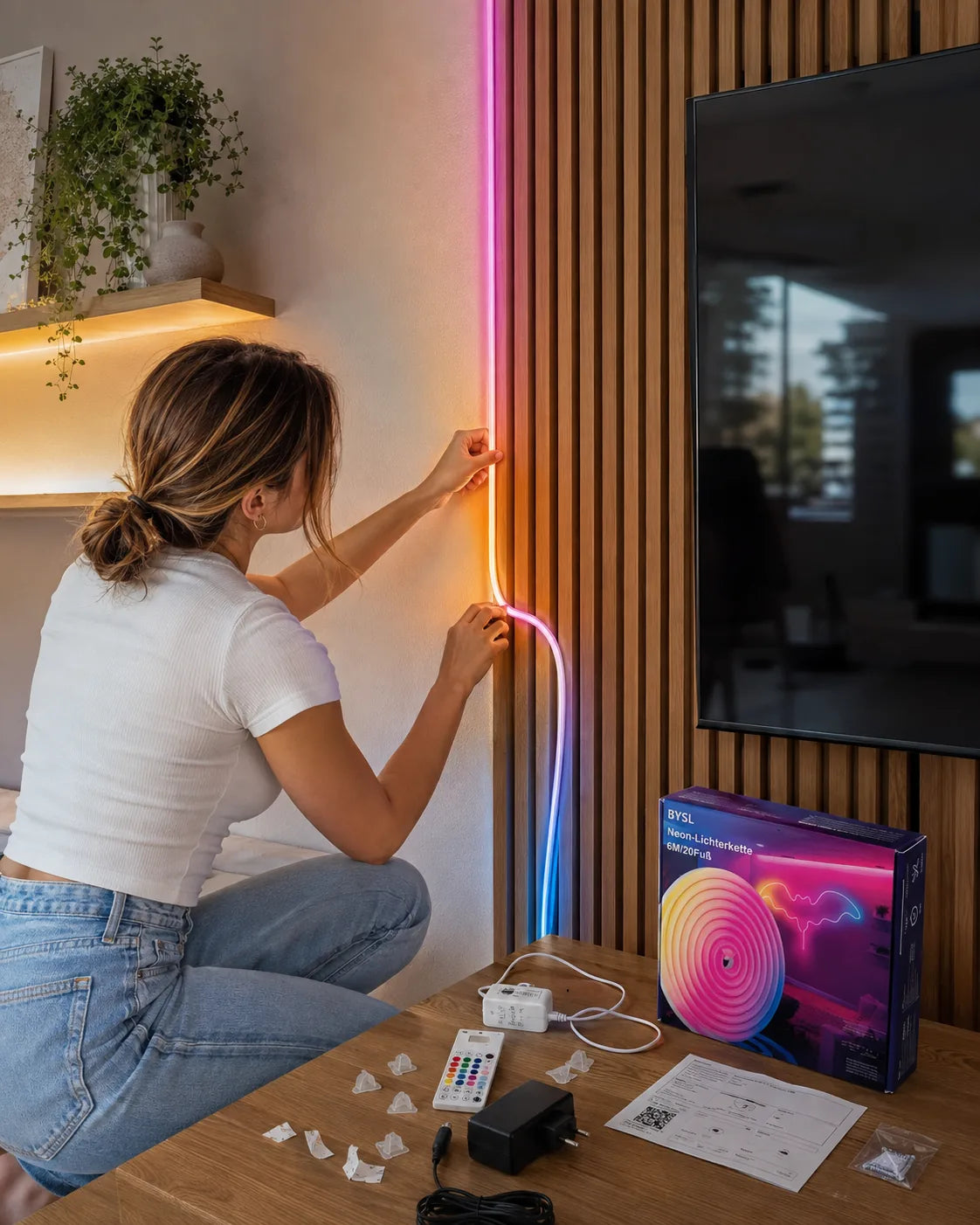 Tira LED RGB + Mando
